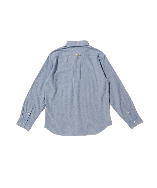 Arnold Palmer シャンブレーネル 長袖 シェア シャツ