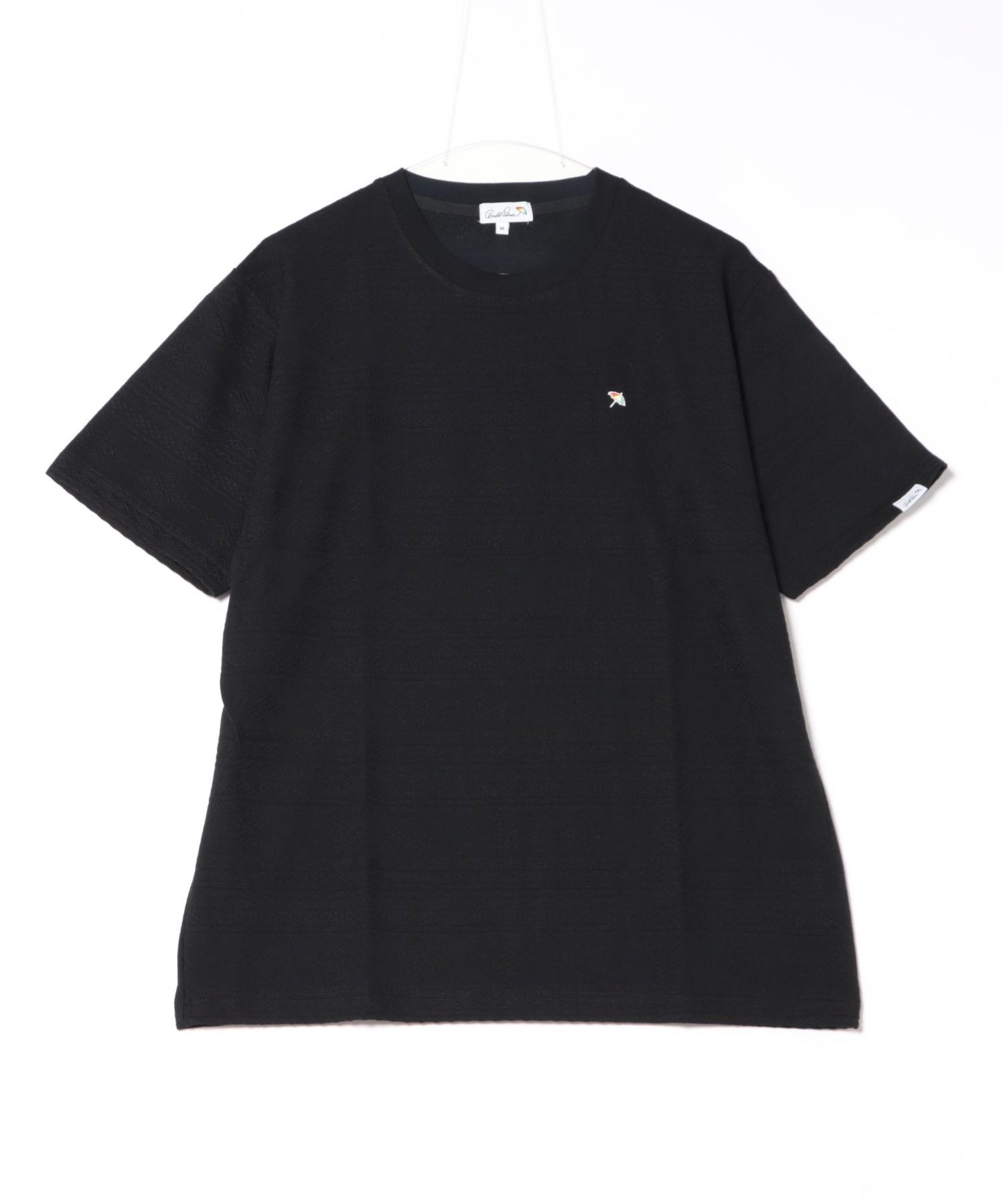 幾何学ジャガードTシャツ
