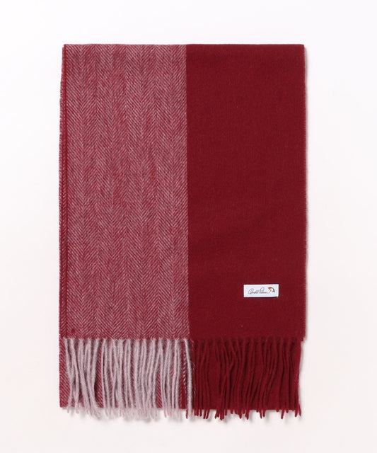 Arnold Palmer  バイカラ― ヘリンボン レギュラーマフラー