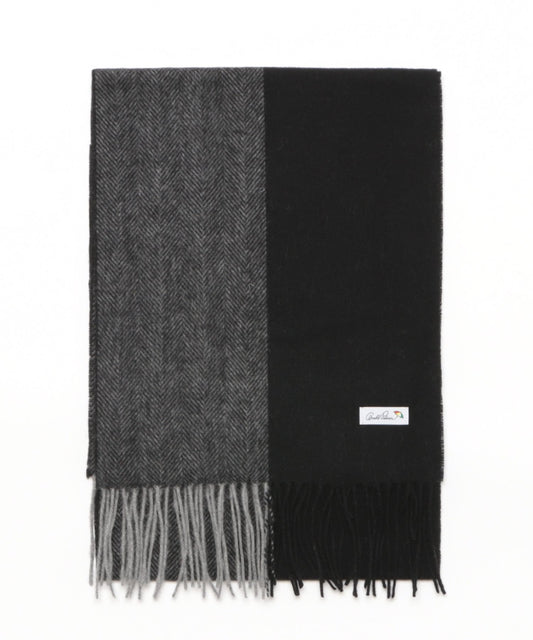 Arnold Palmer バイカラ― ヘリンボン レギュラーマフラー