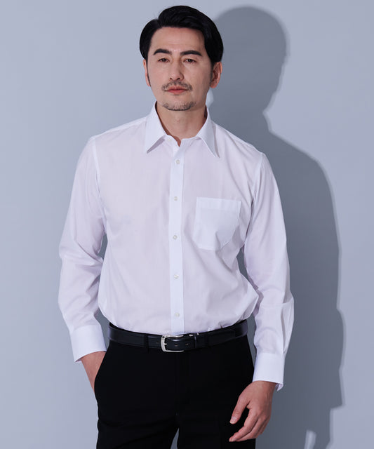 HIROKO KOSHINO  形態安定ブロードRGシャツ