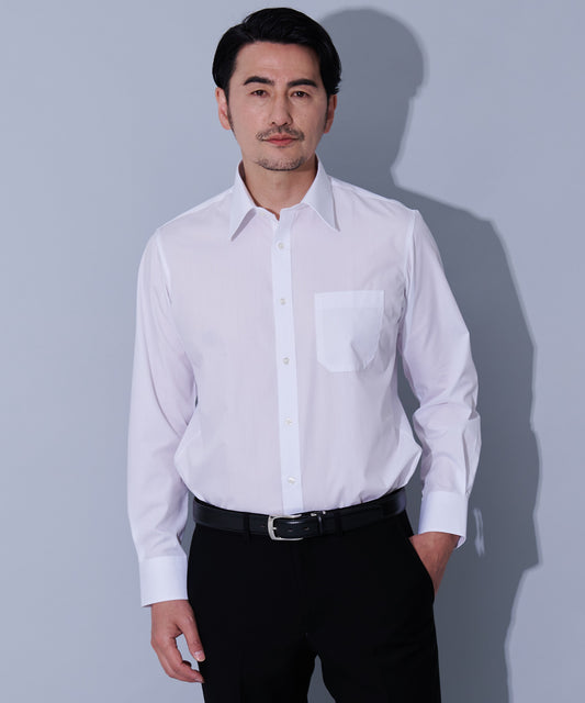 HIROKO KOSHINO 形態安定ブロードRGシャツ