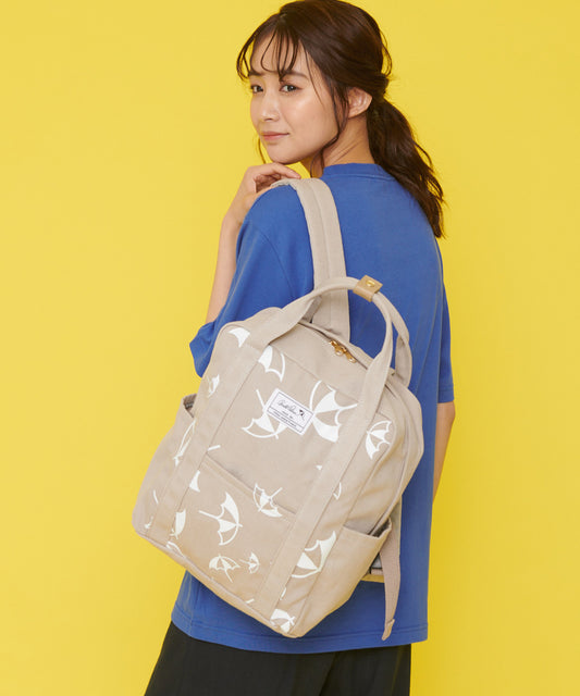 Arnold Palmer アンブレラパターンキャンバスシェアリュック