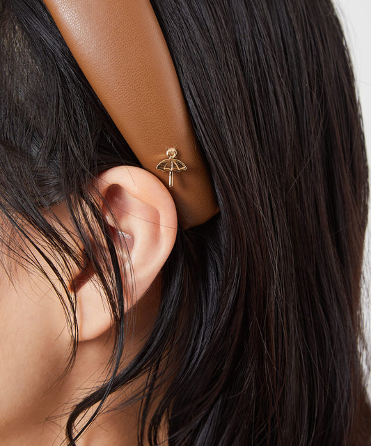 Arnold Palmer フェイクレザーカチューシャ