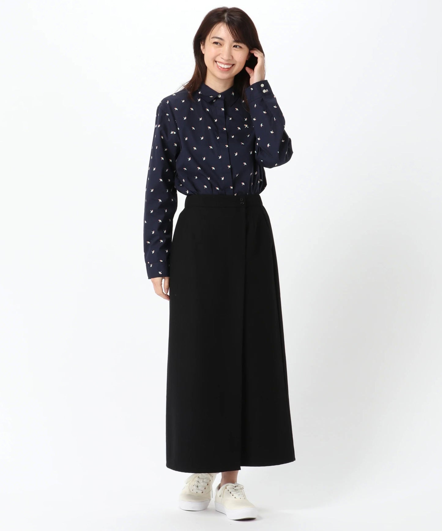 ヘリンボーンスカート