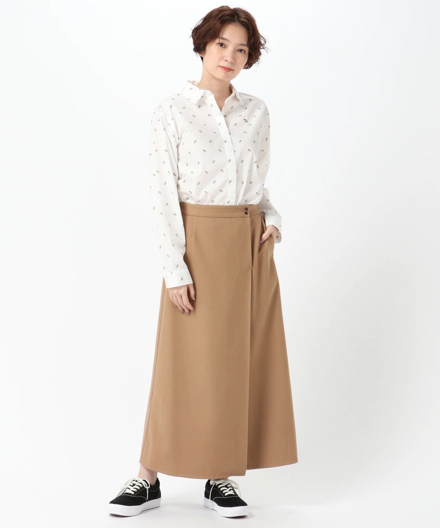 ヘリンボーンスカート