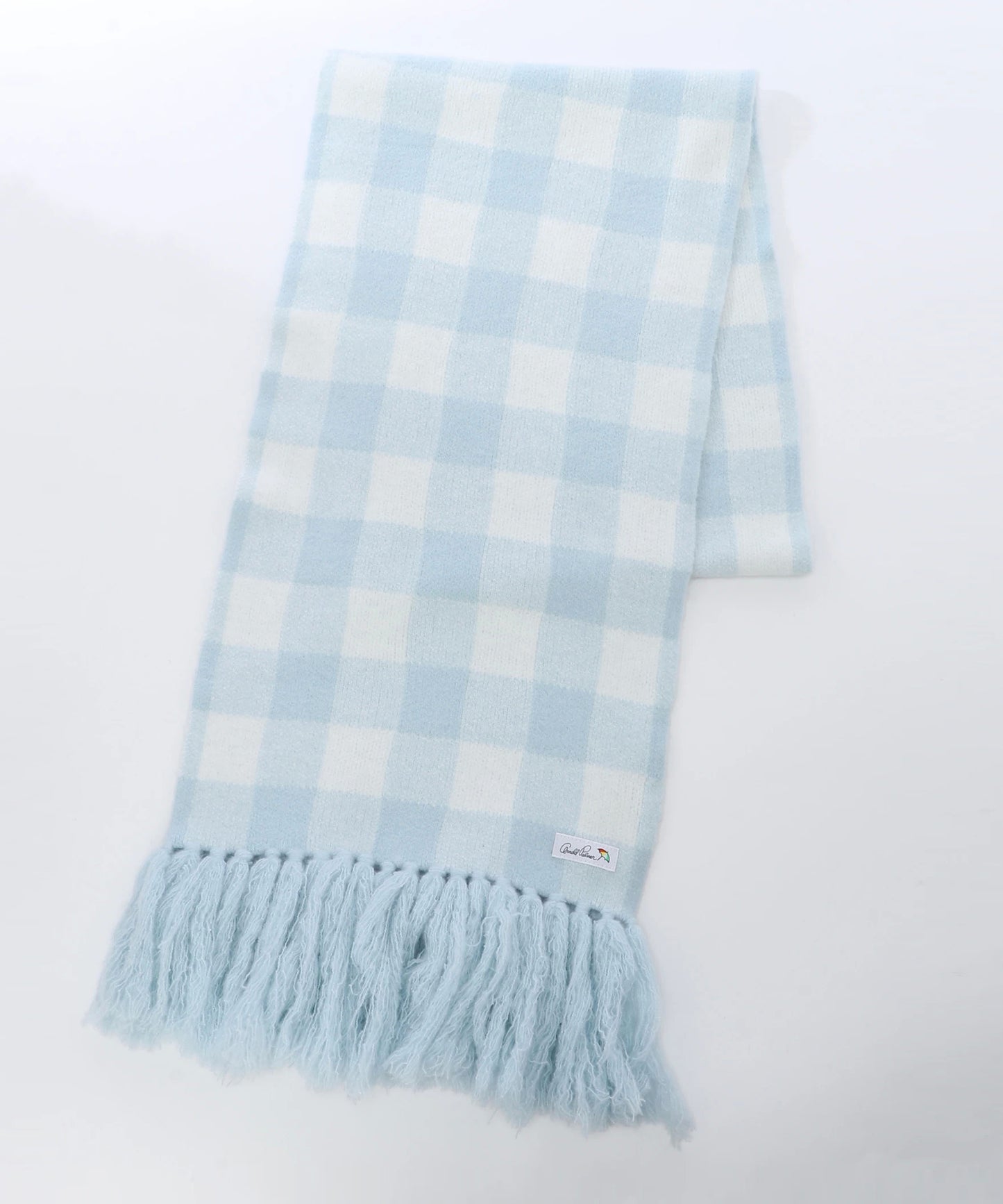 【残り1点】チェックJQニットマフラー