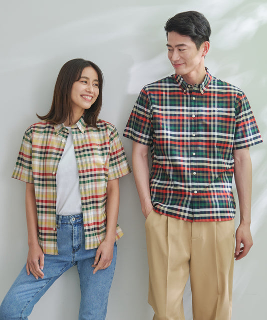 Arnold Palmer  APクラシック パーマーチェック オックス半袖シェアシャツ