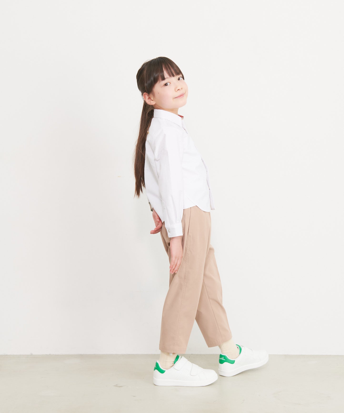 APクラシック オックス 長袖シャツキッズ