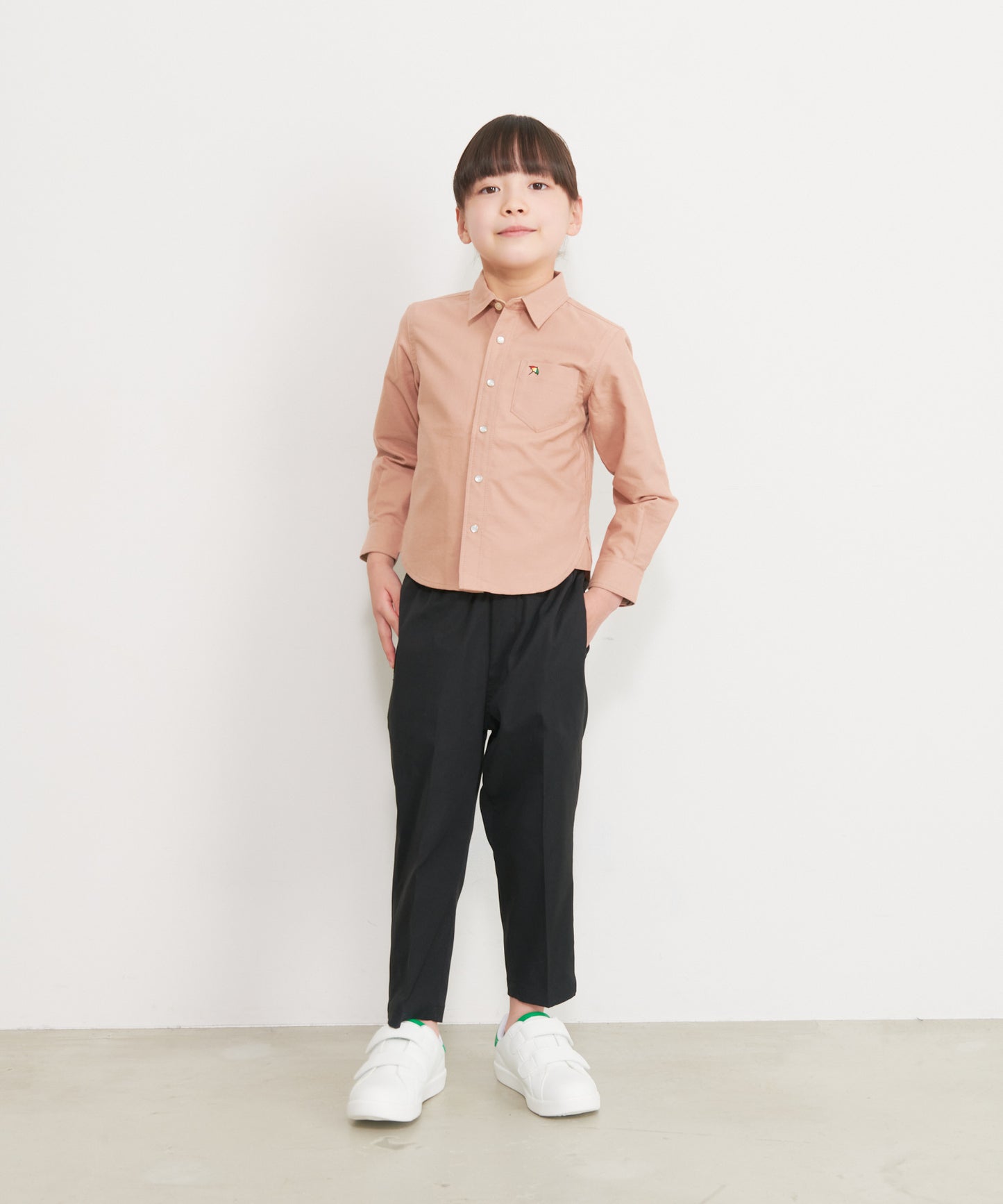 APクラシック オックス 長袖シャツキッズ