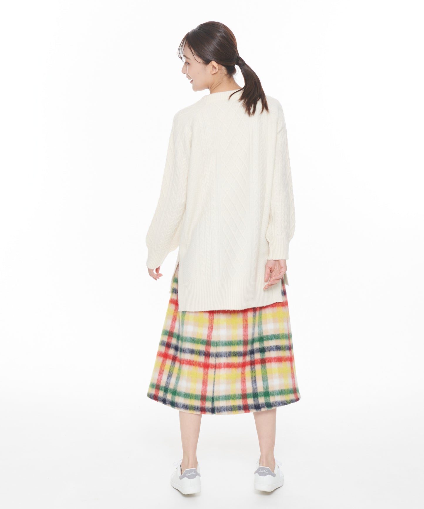 【残り3点】ビッグハウスチェック シャギーメルトンスカート
