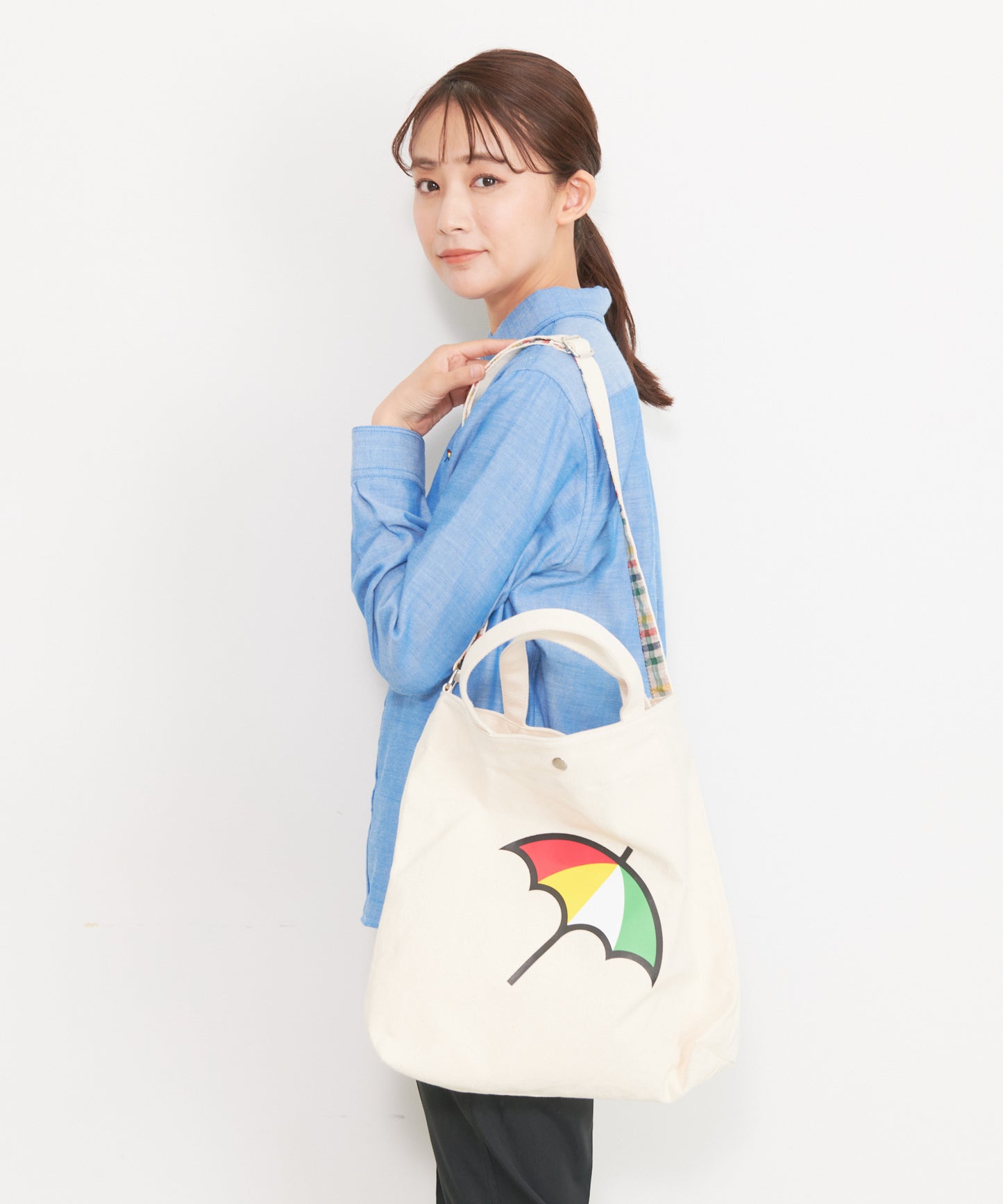 キャンバス 2WAYシェアトート