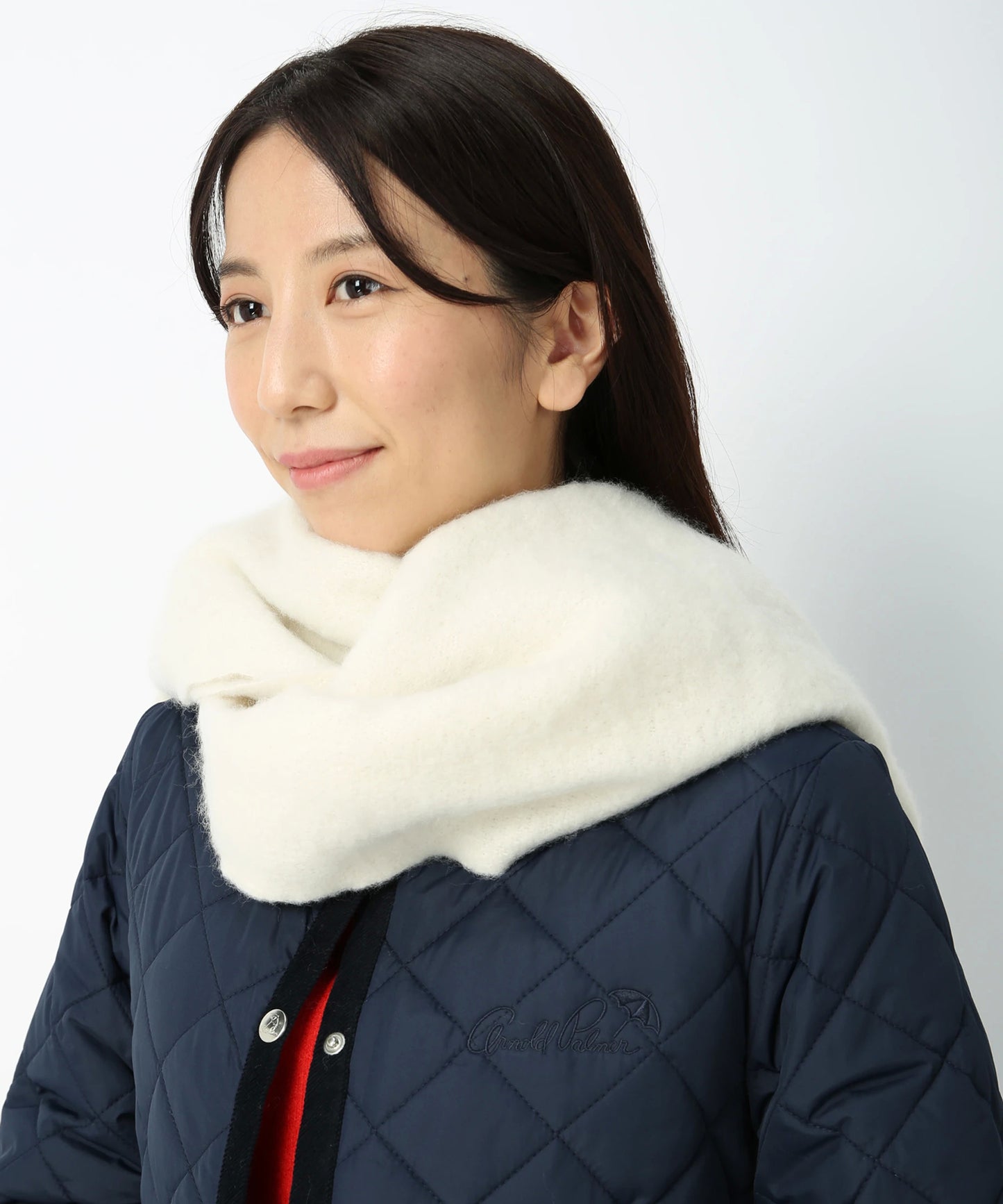 ブークレーボリュームマフラー GINGER 2月号、GLOW 2月号雑誌掲載