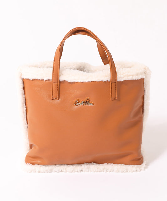 Arnold Palmer  【残り2点】フェイクムートン リバーシブルトート