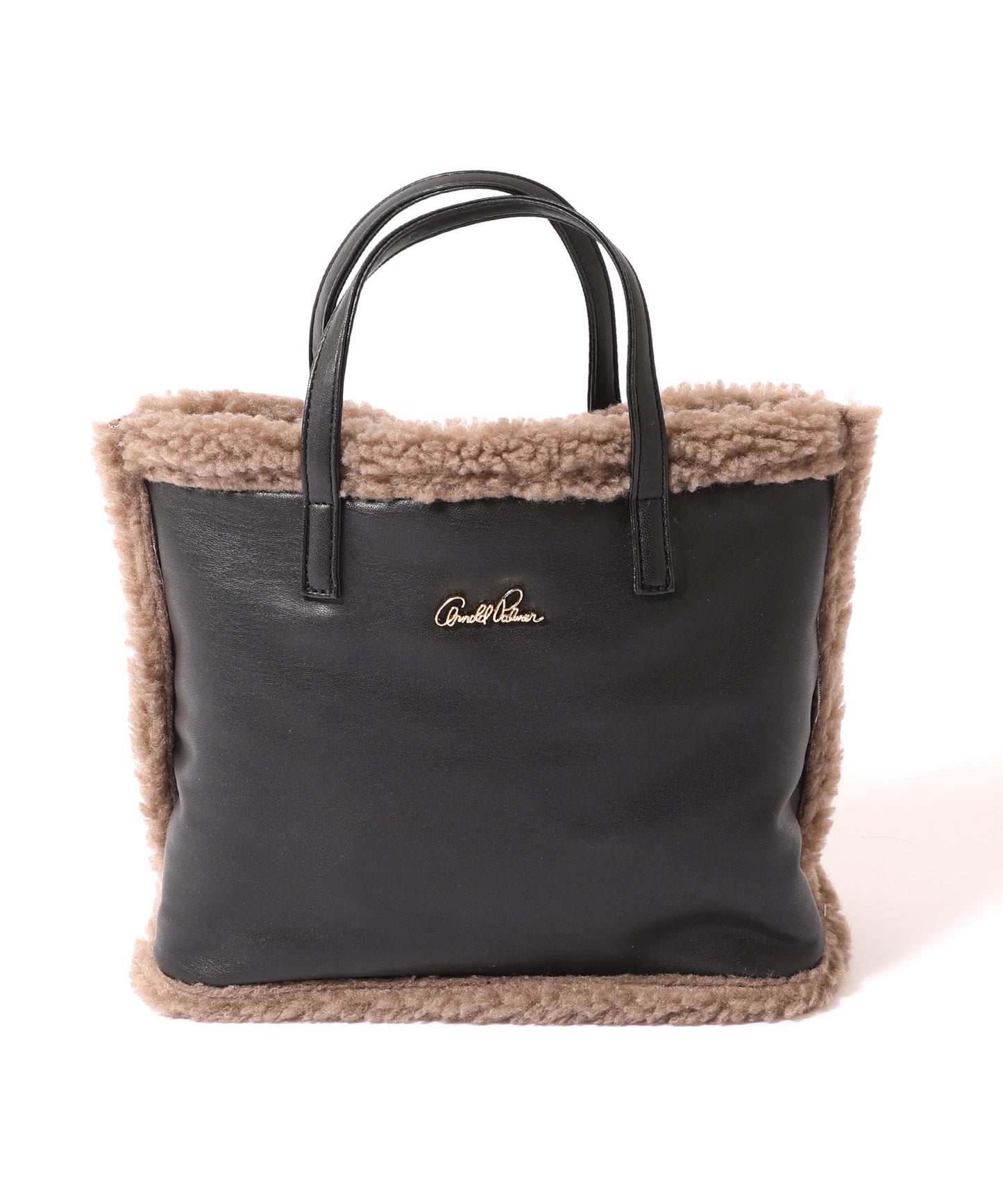 【残り2点】フェイクムートン リバーシブルトート