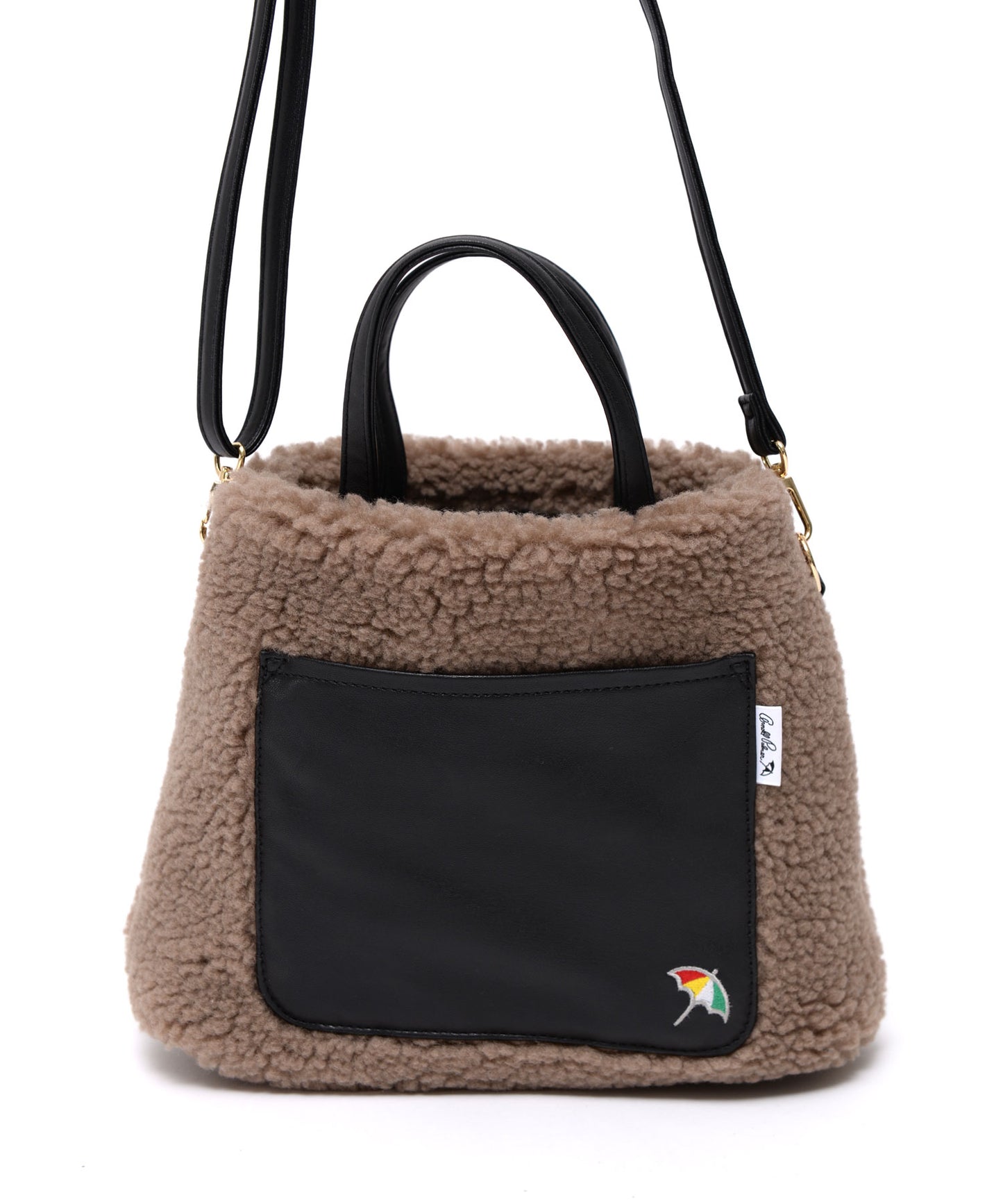 【残り2点】フェイクムートン リバーシブルトート