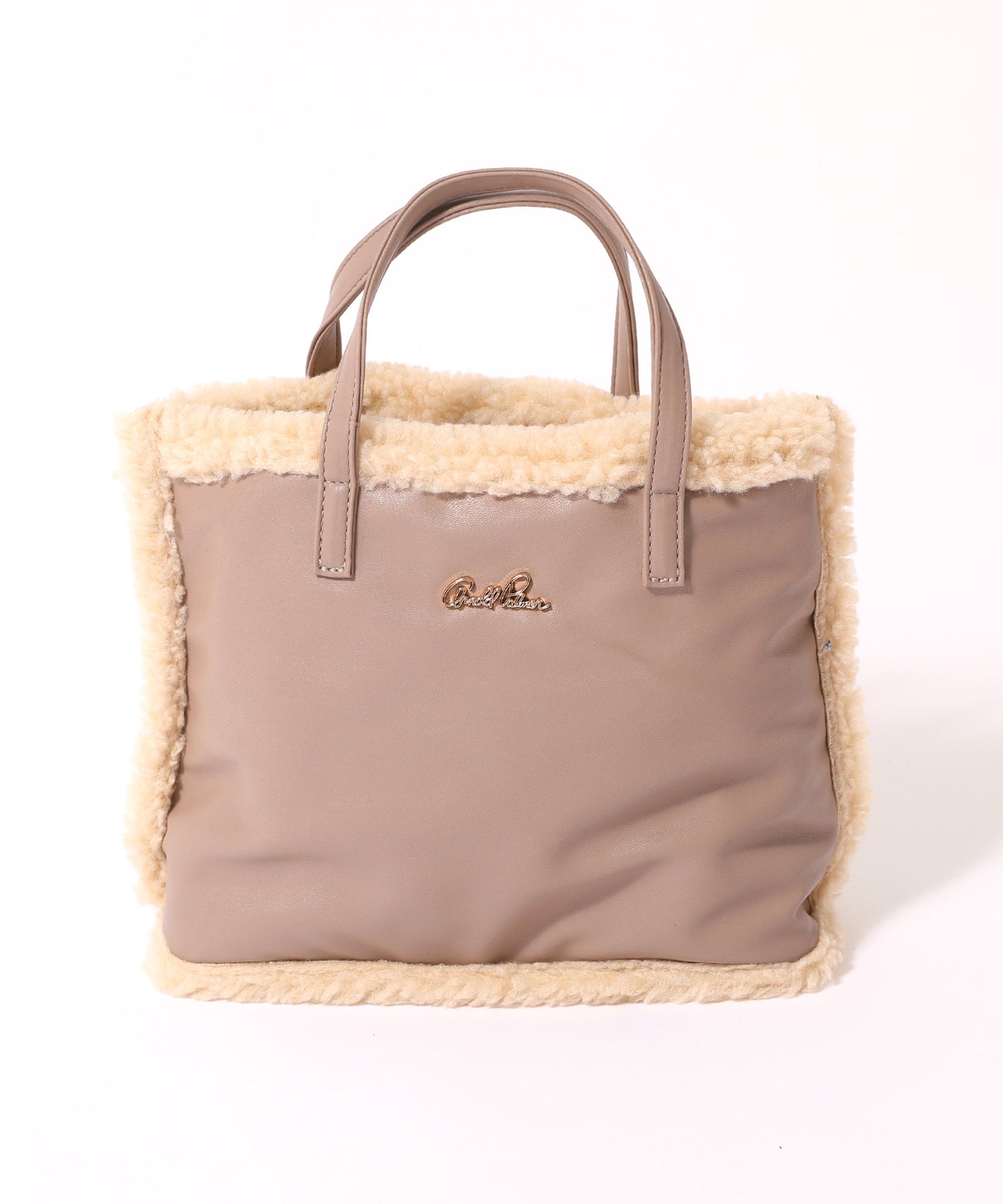 【残り2点】フェイクムートン リバーシブルトート