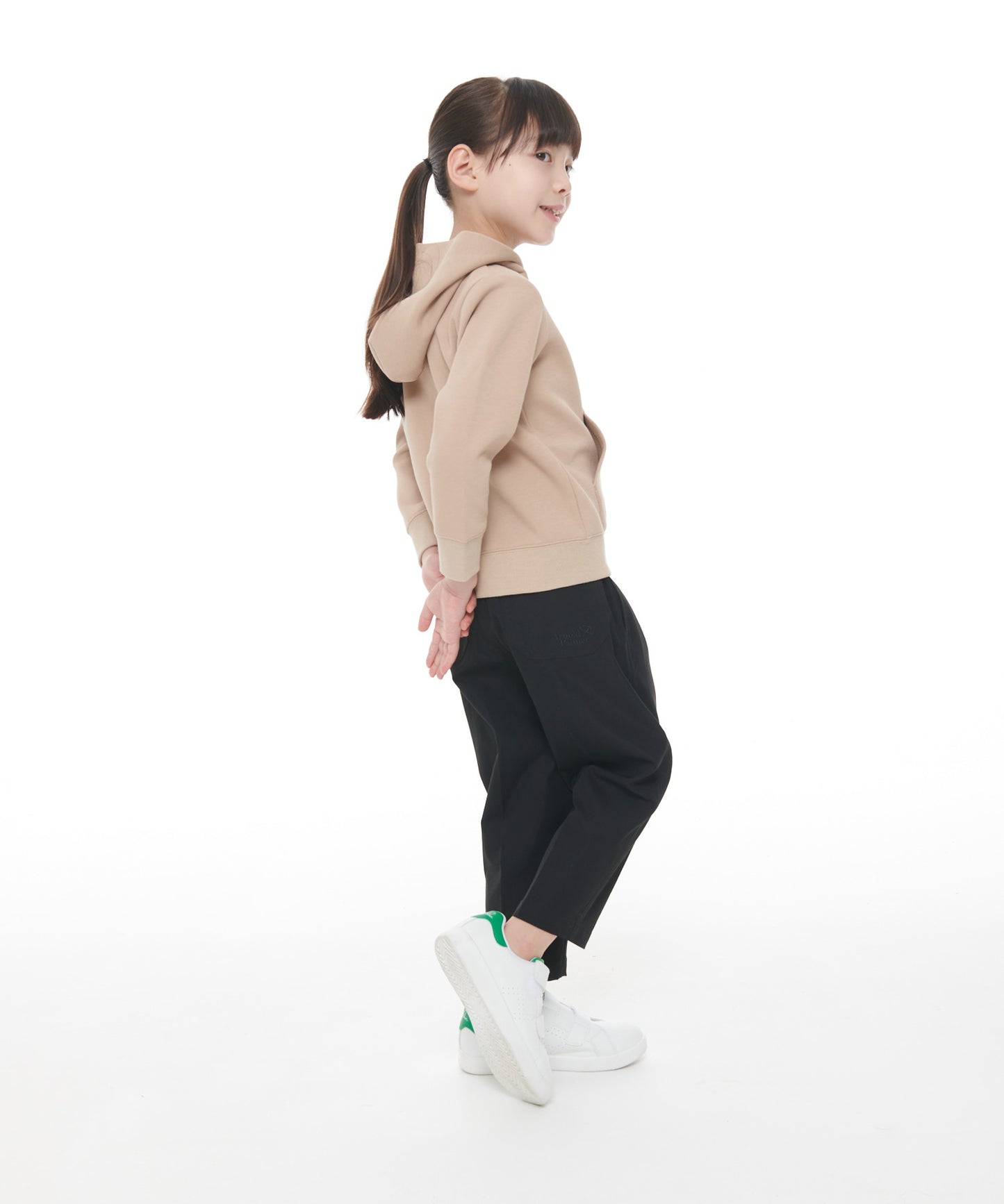 【残り2点】スターモチーフハーフジップフーディー【キッズ】