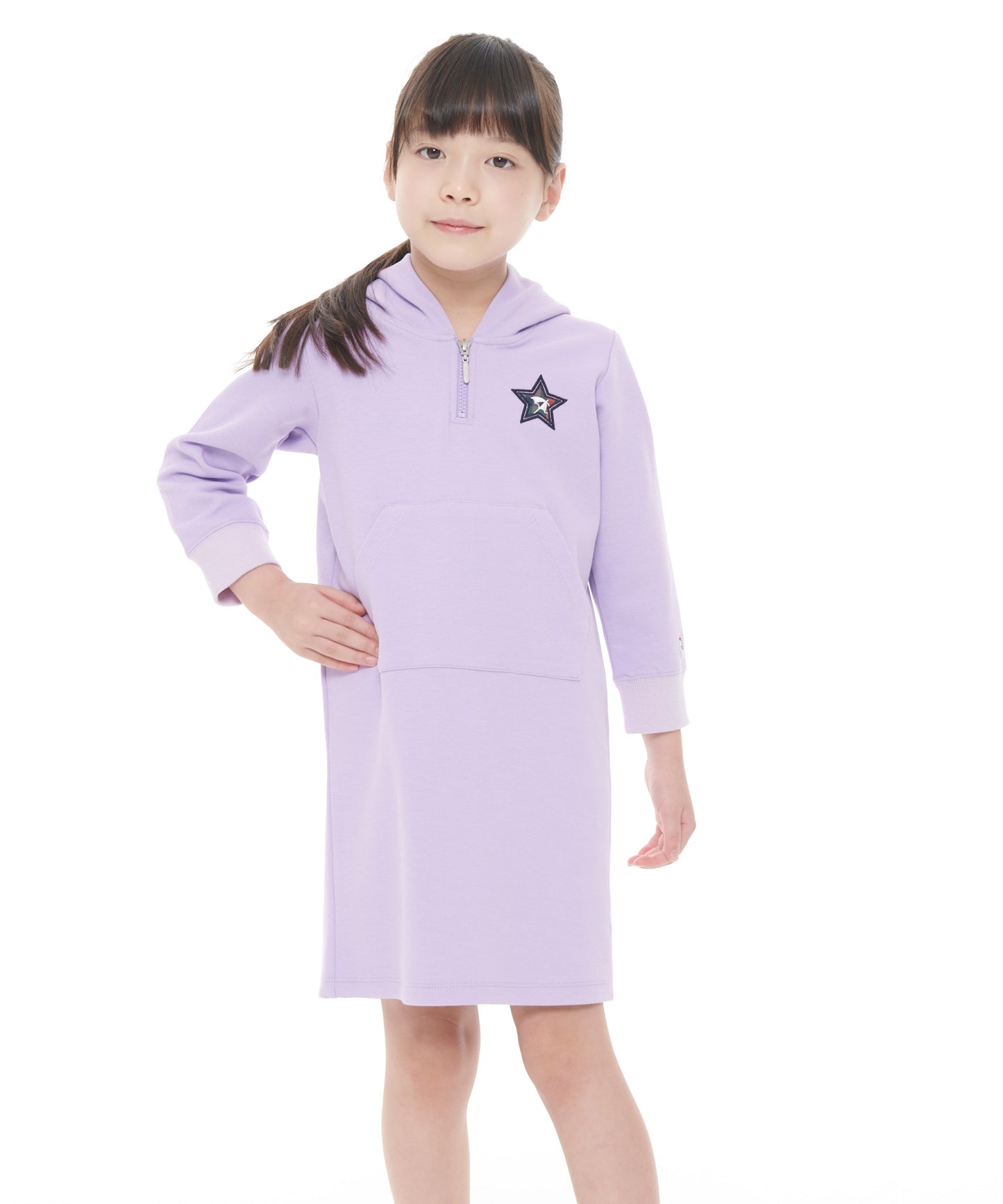 スターモチーフフードワンピース【キッズ】