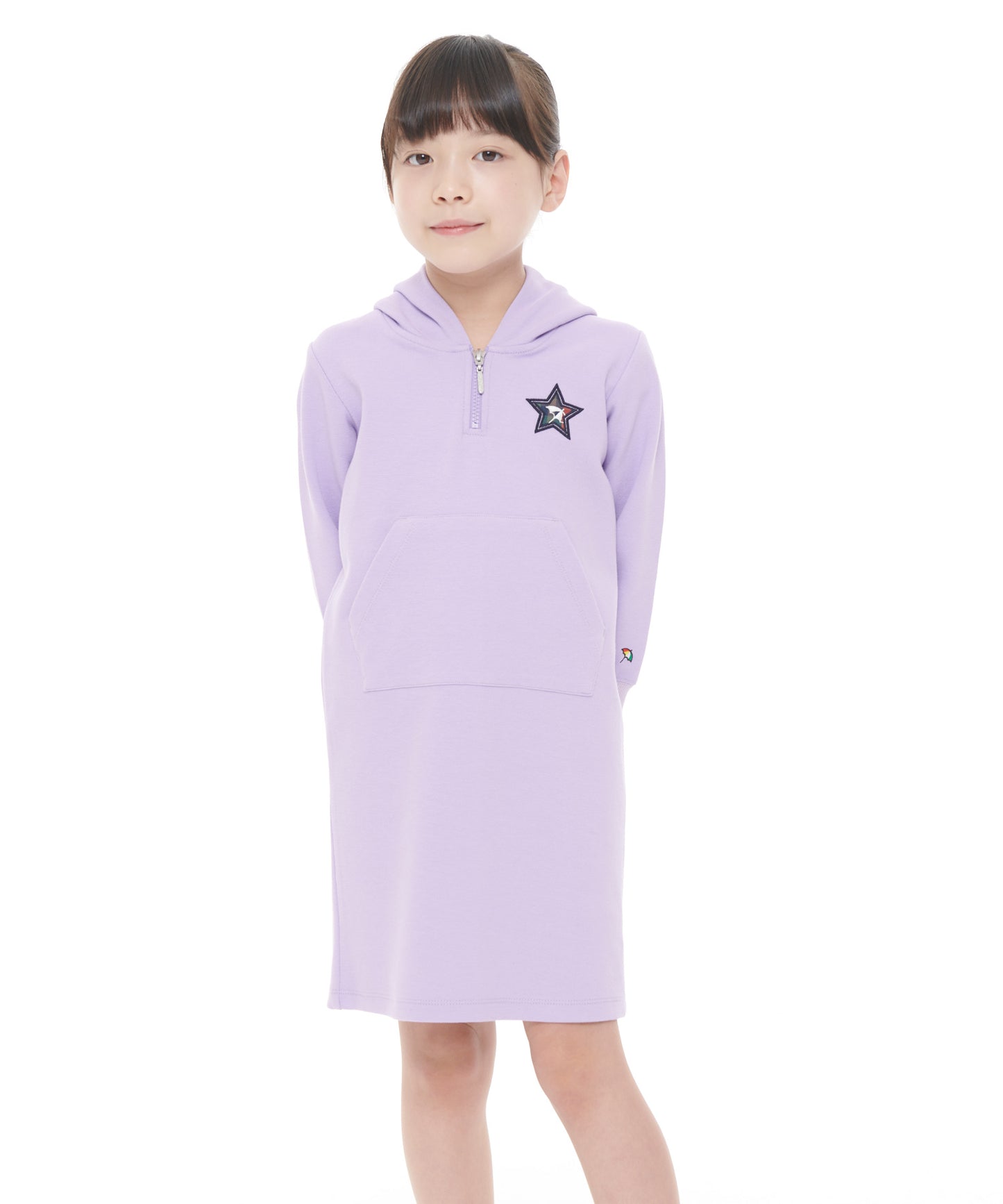 スターモチーフフードワンピース【キッズ】