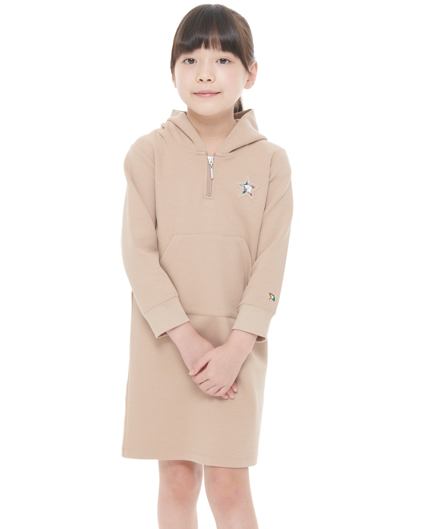 スターモチーフフードワンピース【キッズ】