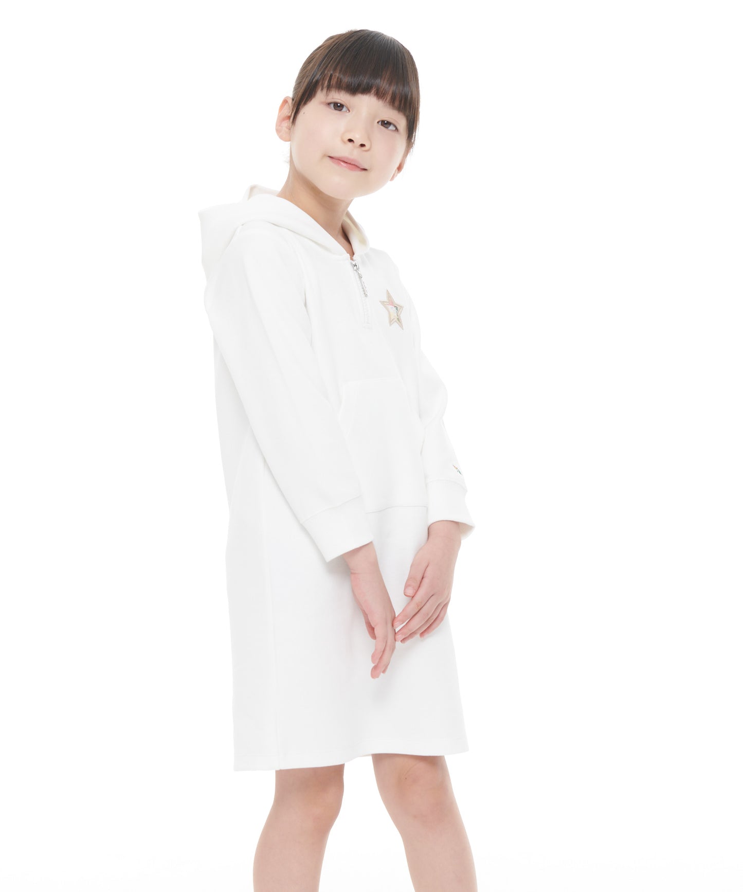 スターモチーフフードワンピース【キッズ】