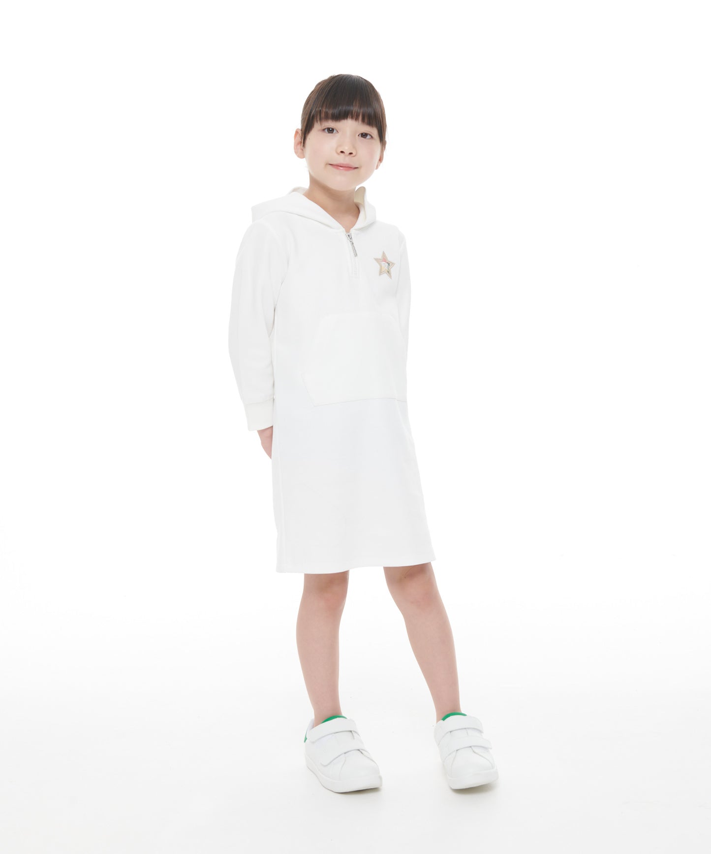 スターモチーフフードワンピース【キッズ】