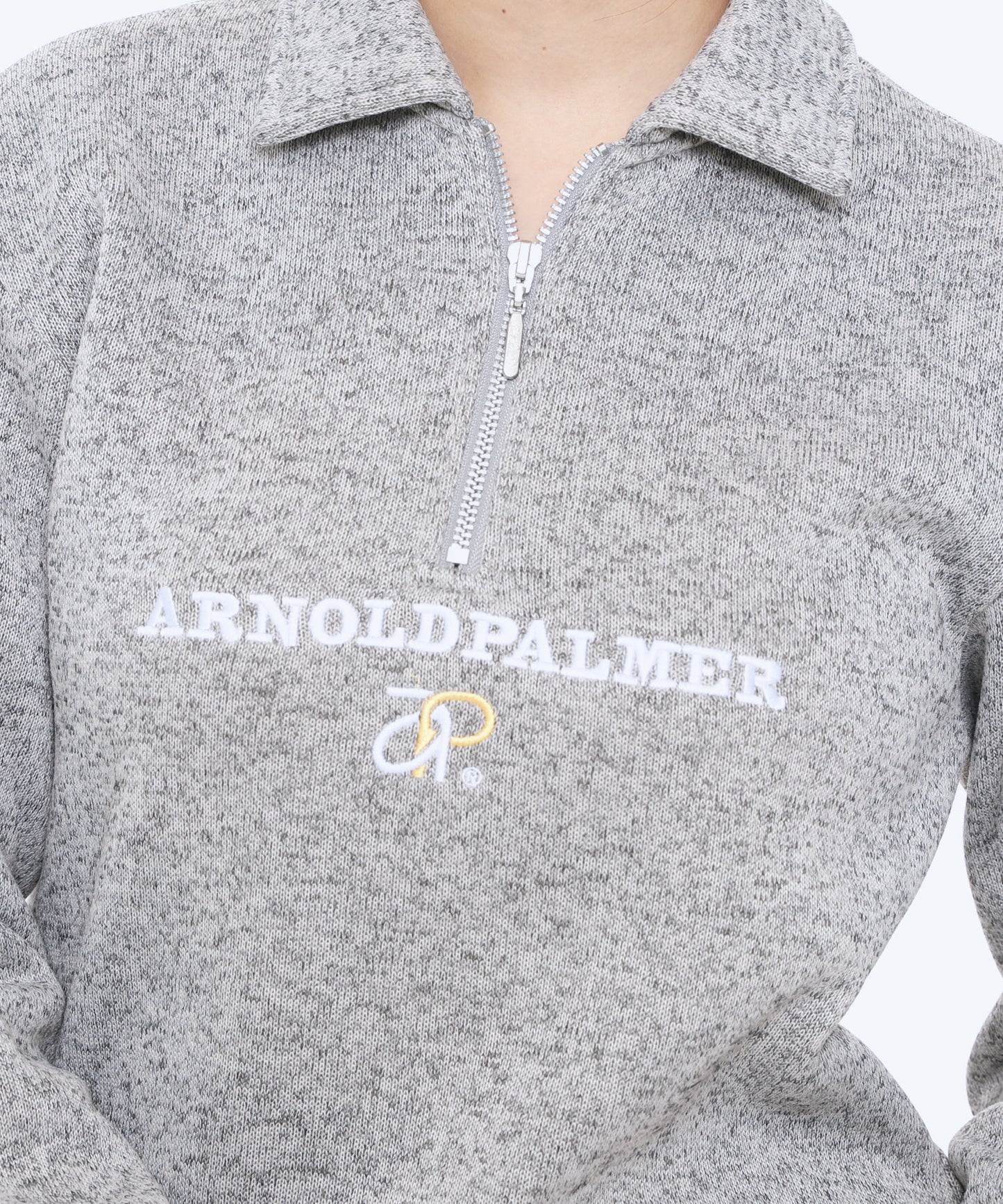 バルキー裏起毛シェア衿付きプルオーバー