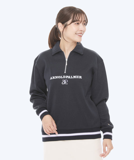 Arnold Palmer バルキー裏起毛シェア衿付きプルオーバー