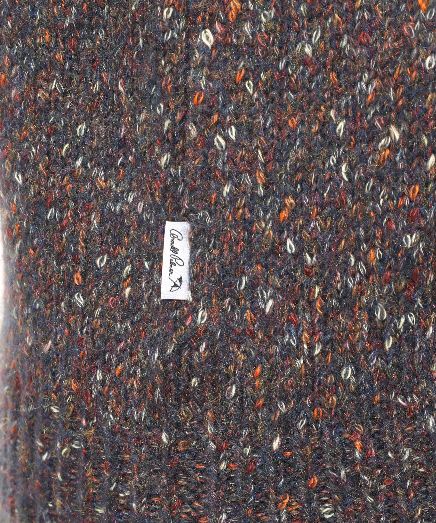 【残り2点】カラーメランジ ハーフジッププルオーバーニット