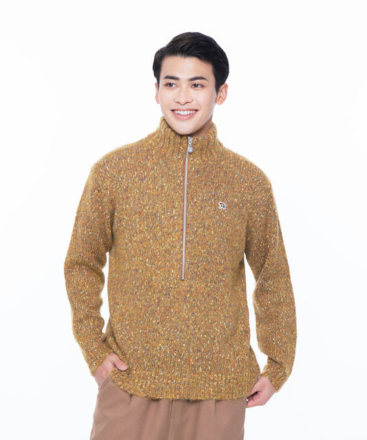 Arnold Palmer  【残り2点】カラーメランジ ハーフジッププルオーバーニット