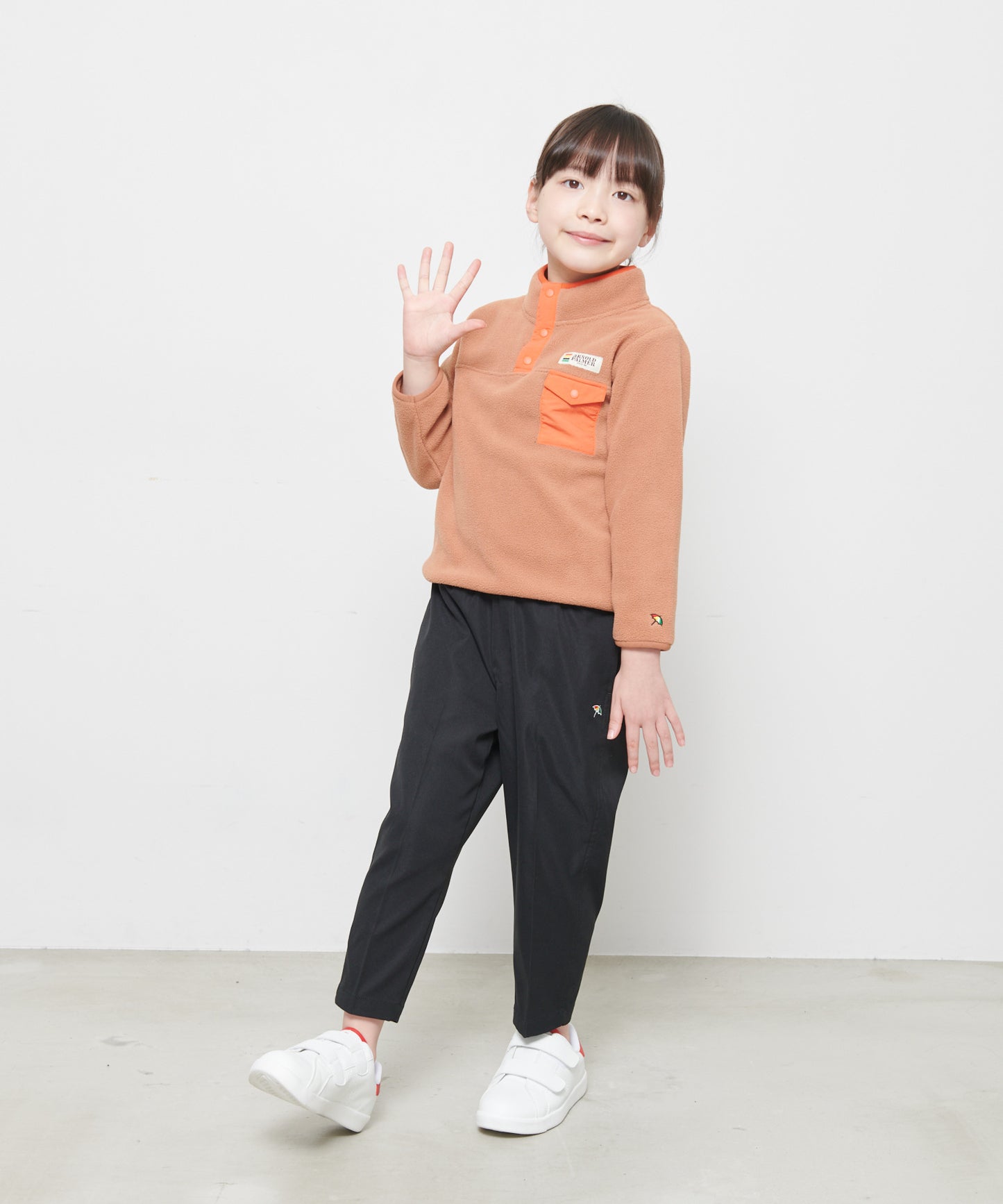 バルキーフリース スナッププルオーバー【キッズ】