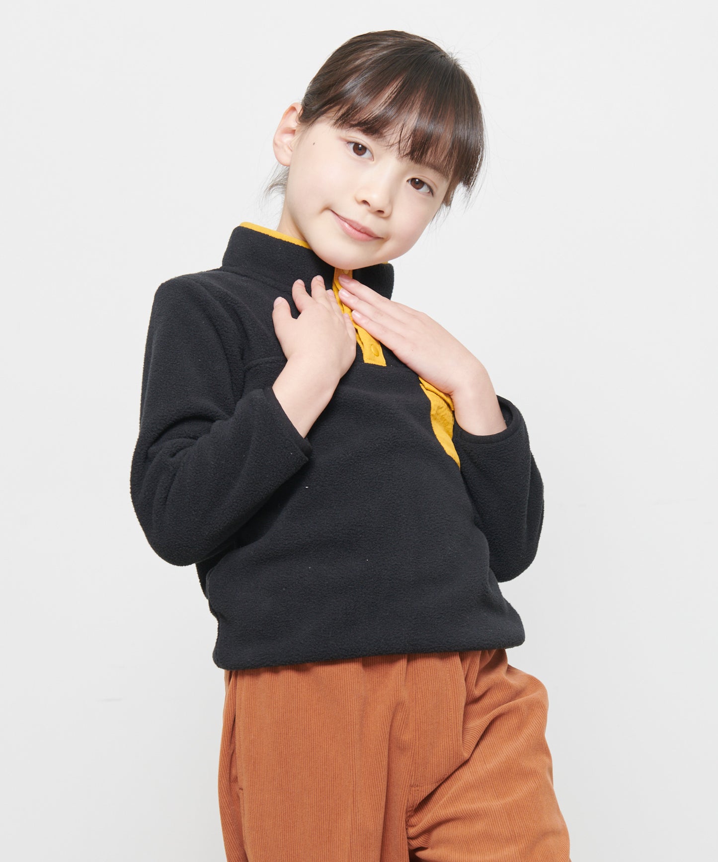 バルキーフリース スナッププルオーバー【キッズ】