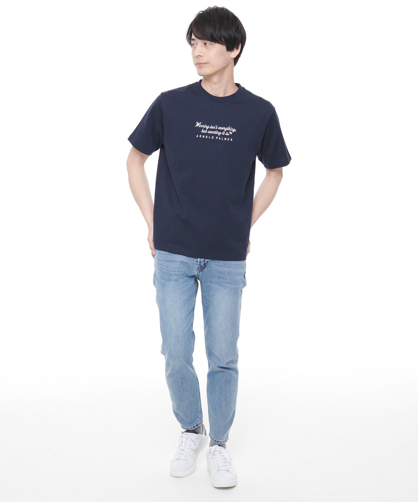 ロゴグラフィックシェア半袖Tシャツ