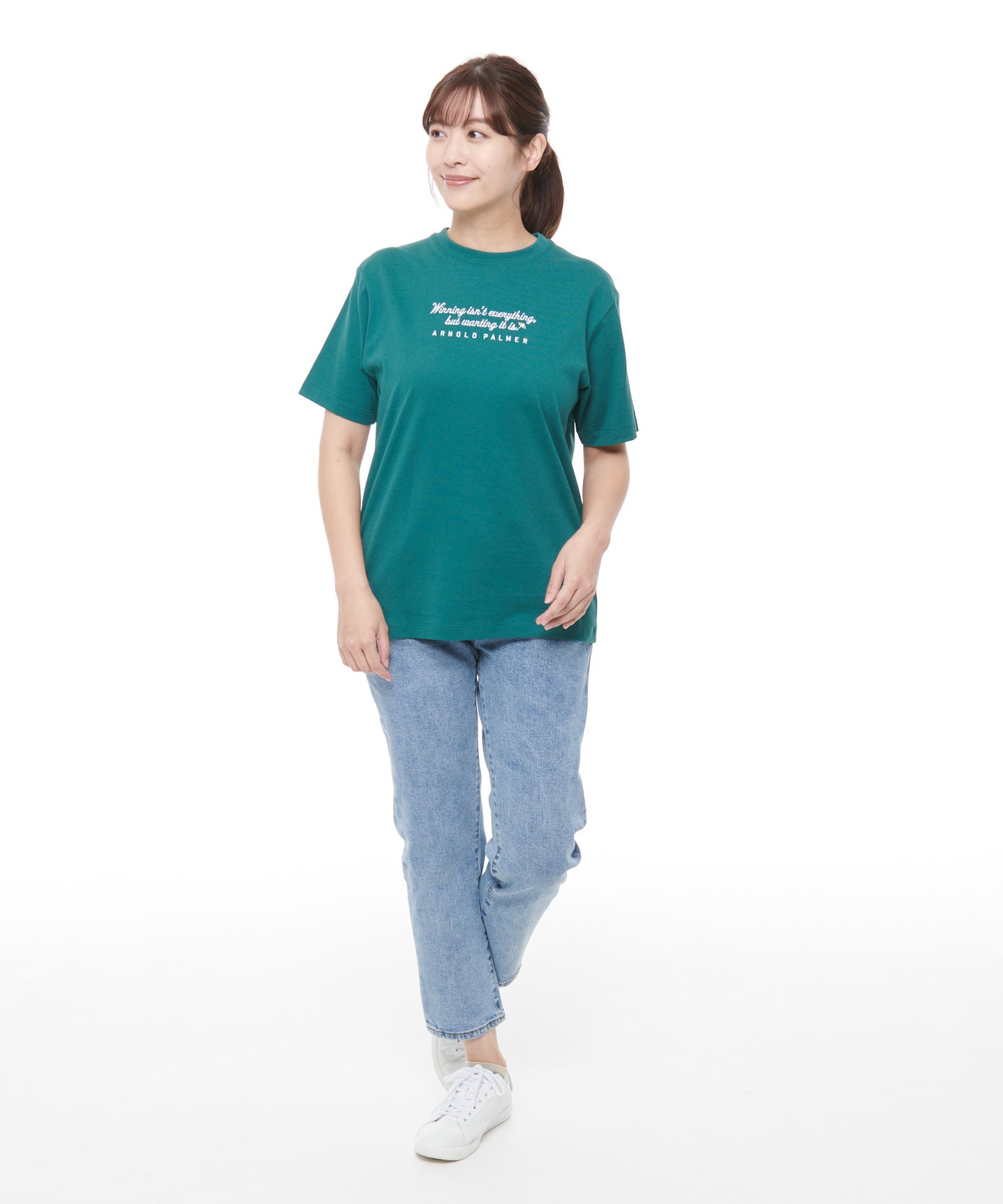 ロゴグラフィックシェア半袖Tシャツ