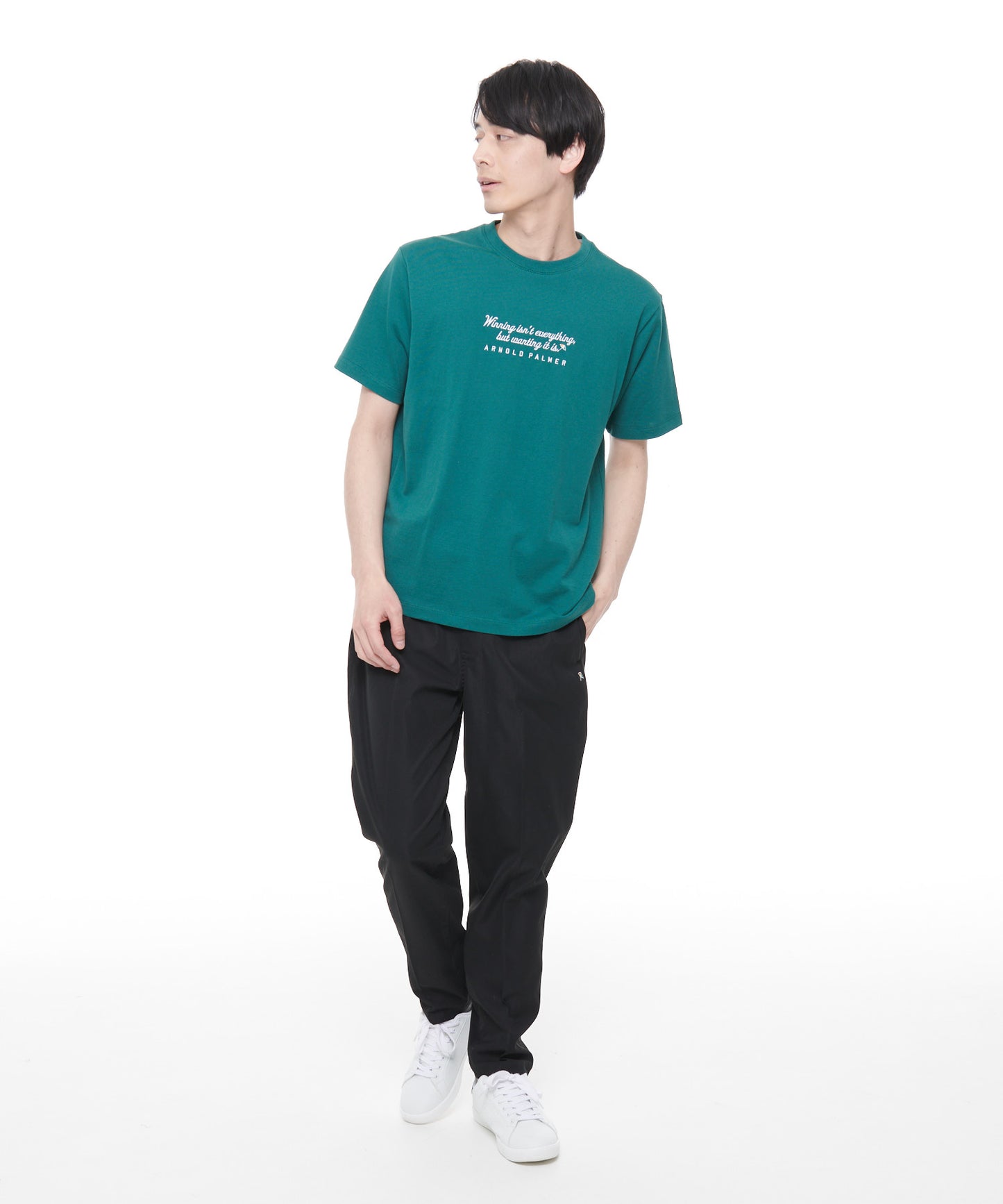 ロゴグラフィックシェア半袖Tシャツ