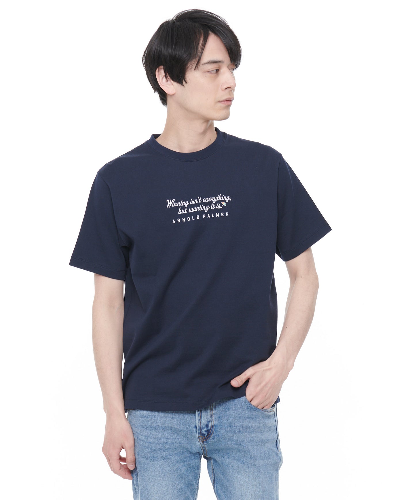 ロゴグラフィックシェア半袖Tシャツ