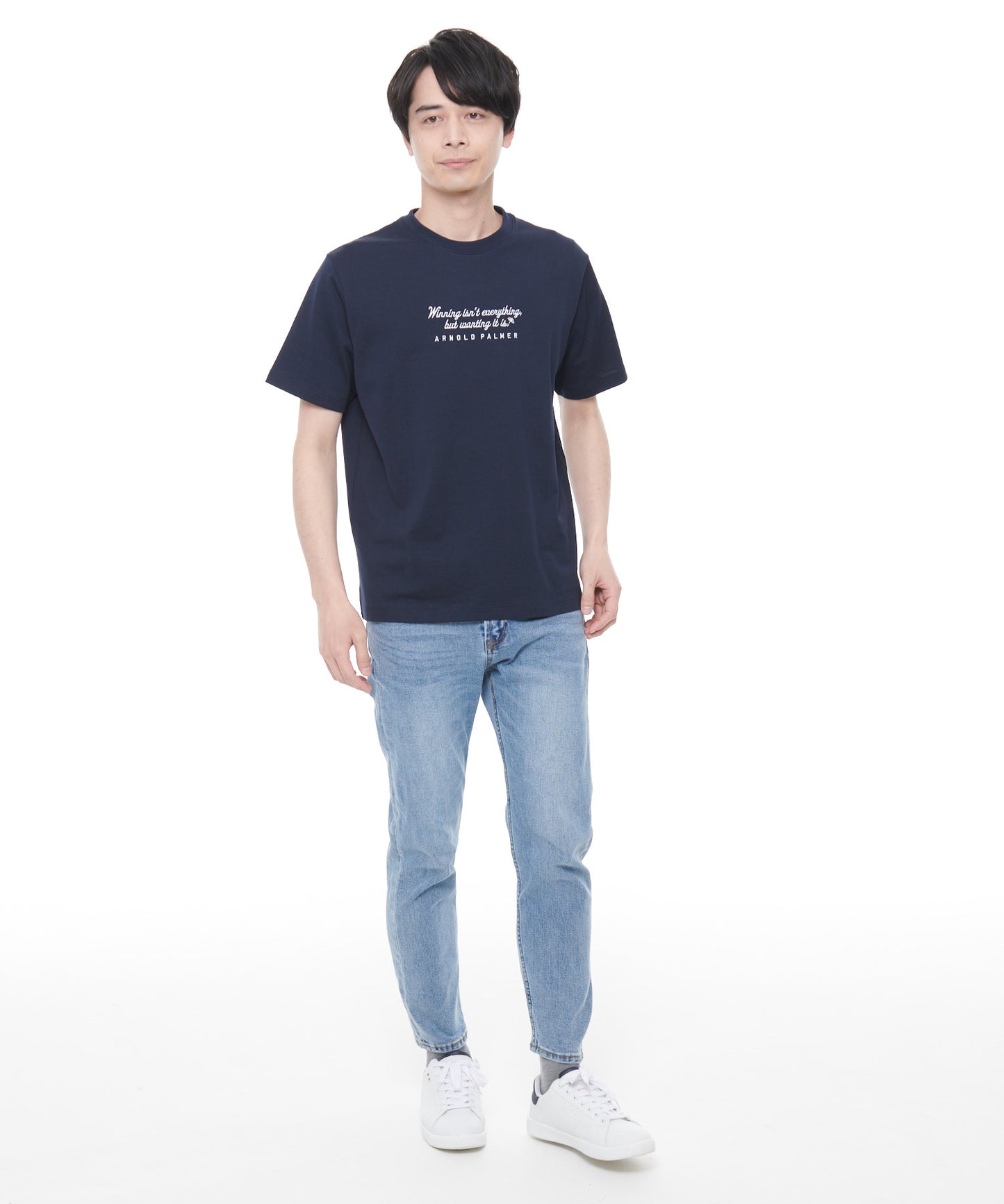 ロゴグラフィックシェア半袖Tシャツ