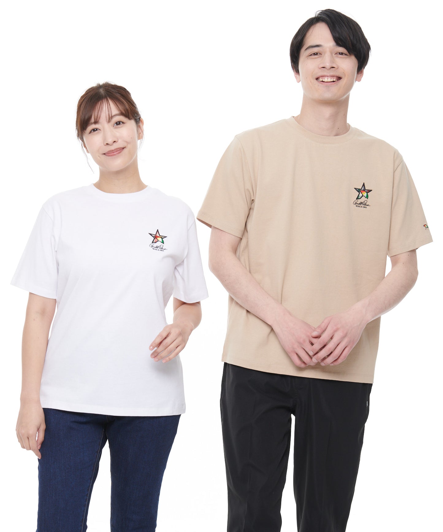 スターモチーフシェアTシャツ