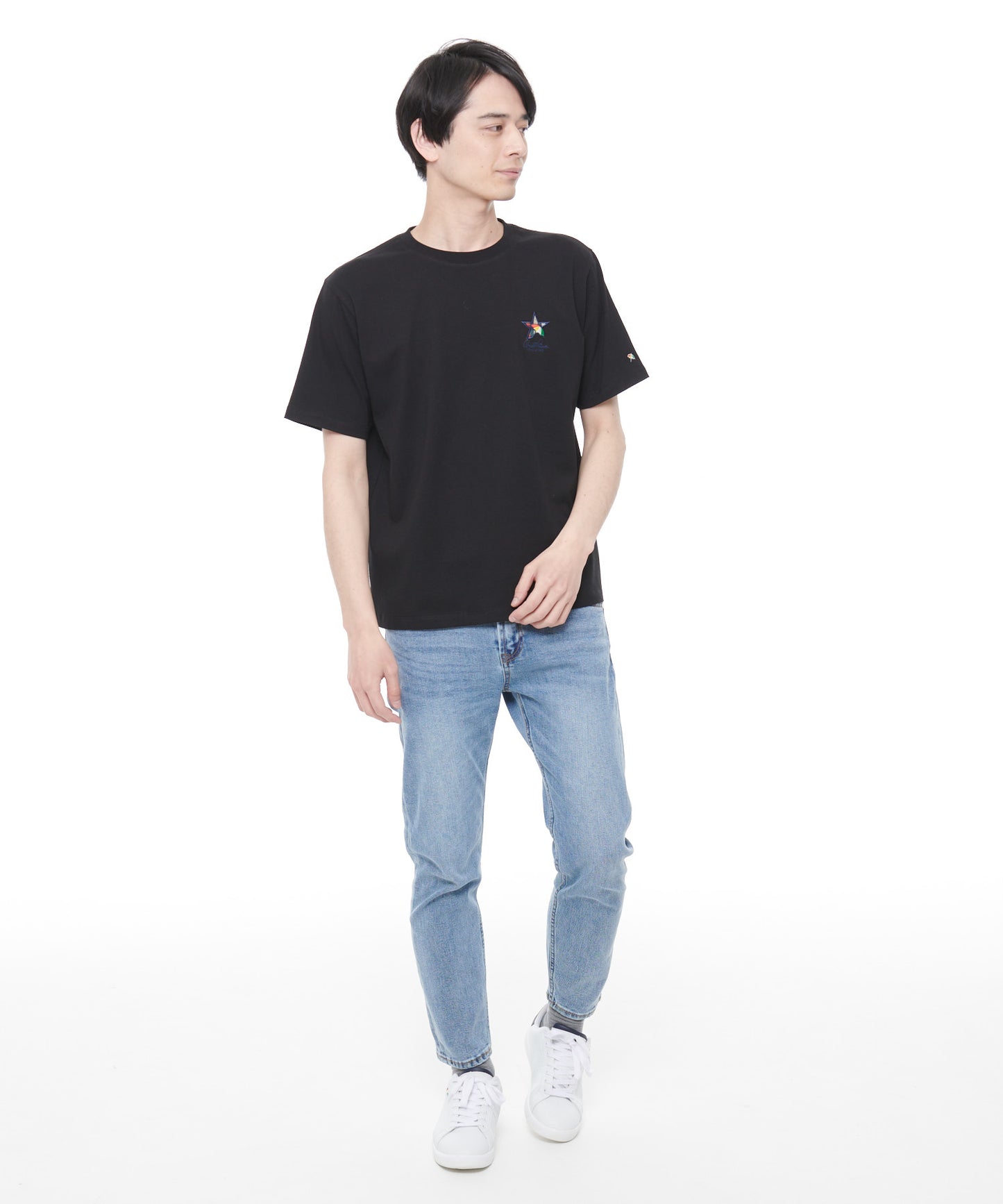 スターモチーフシェアTシャツ