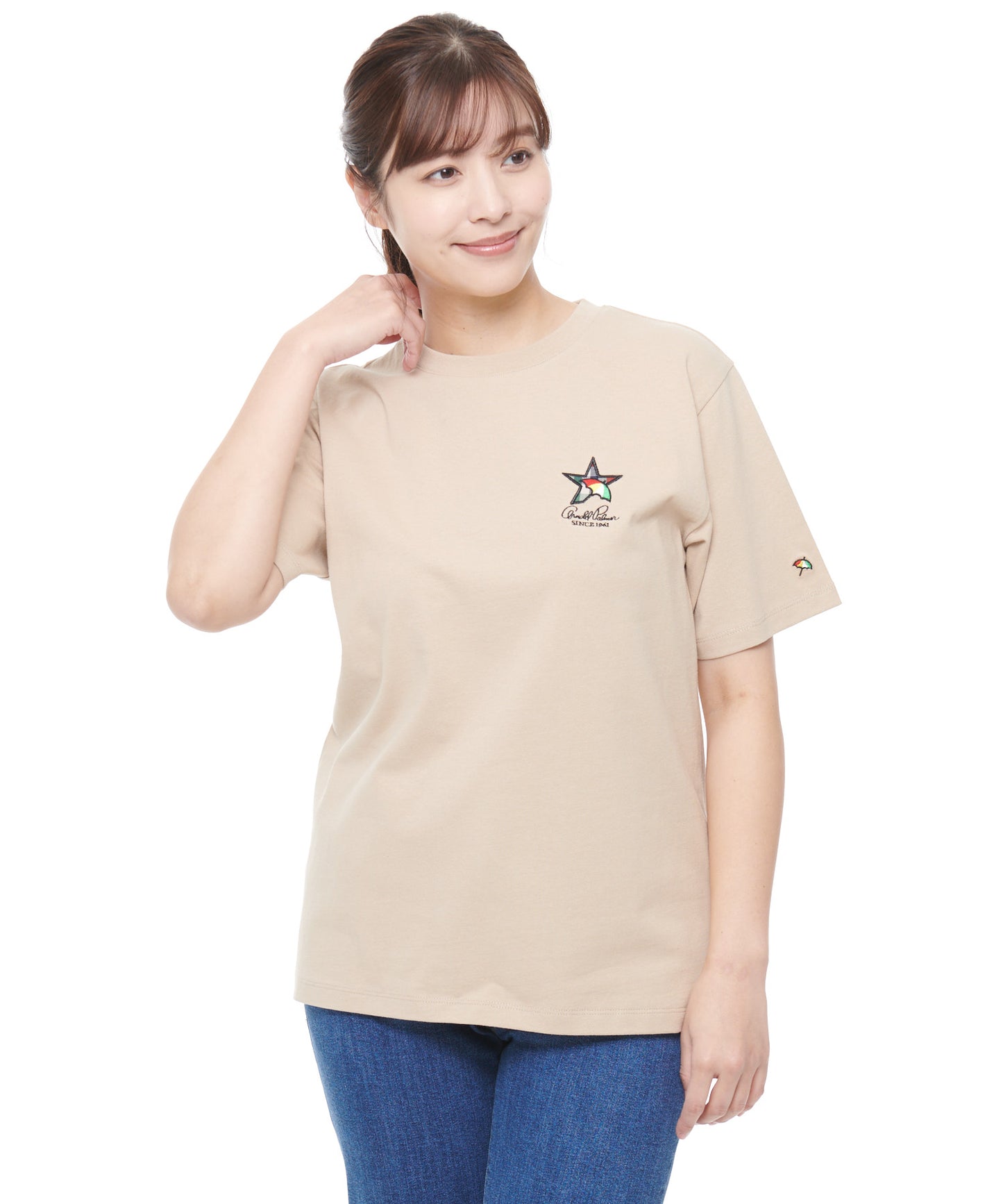 スターモチーフシェアTシャツ