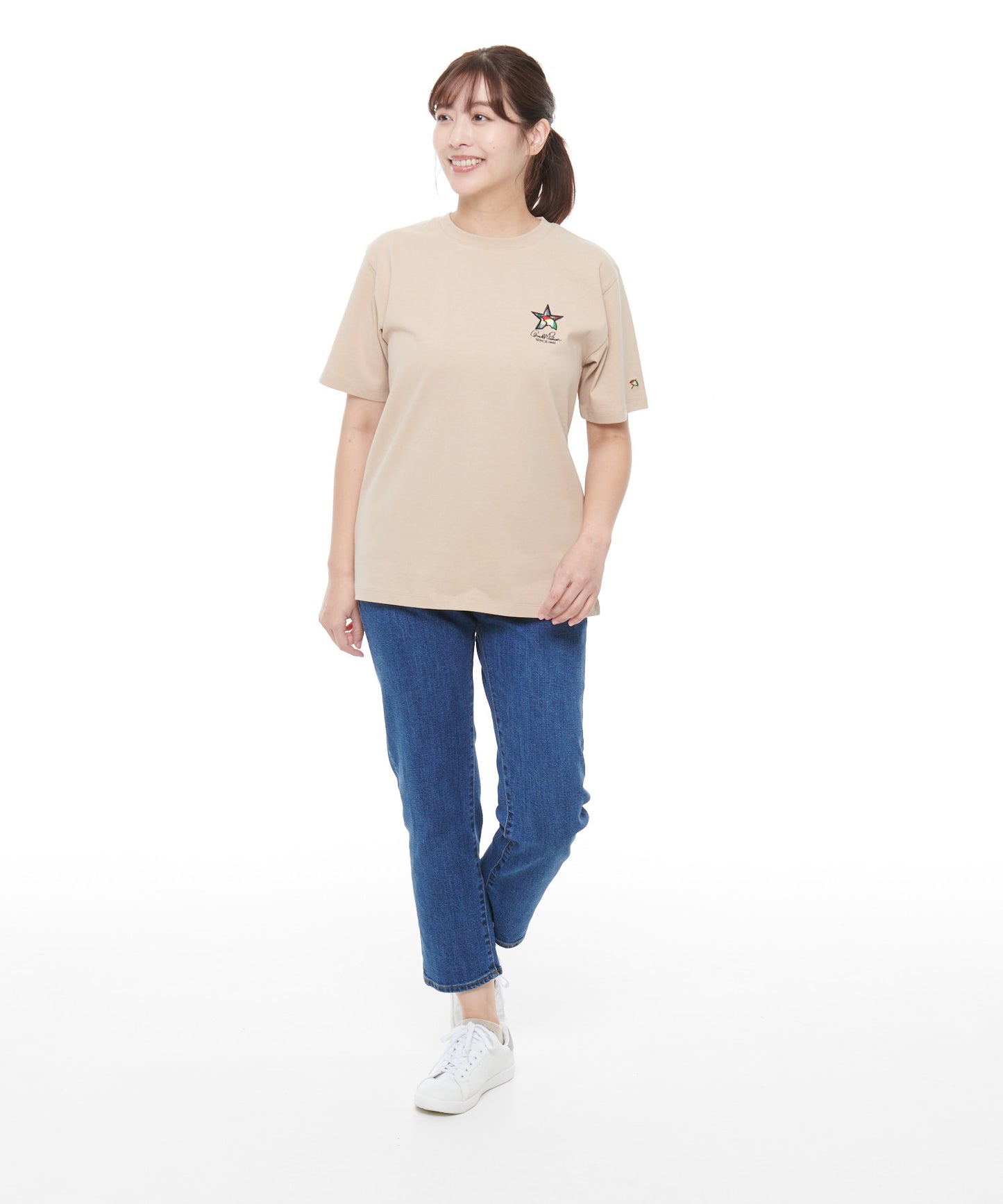 スターモチーフシェアTシャツ