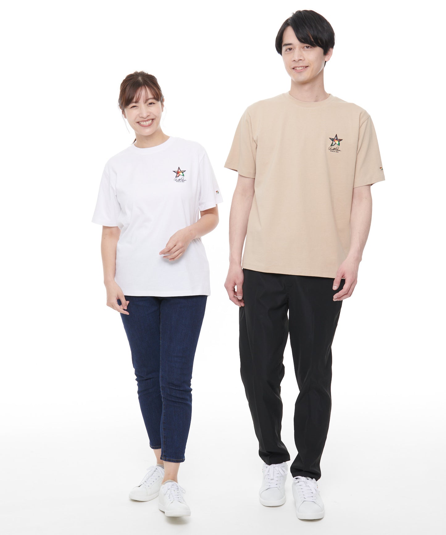 スターモチーフシェアTシャツ