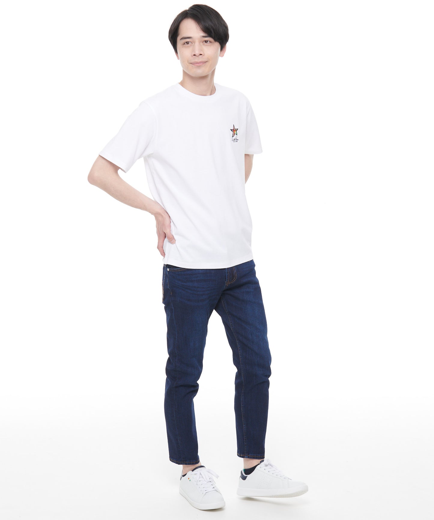スターモチーフシェアTシャツ