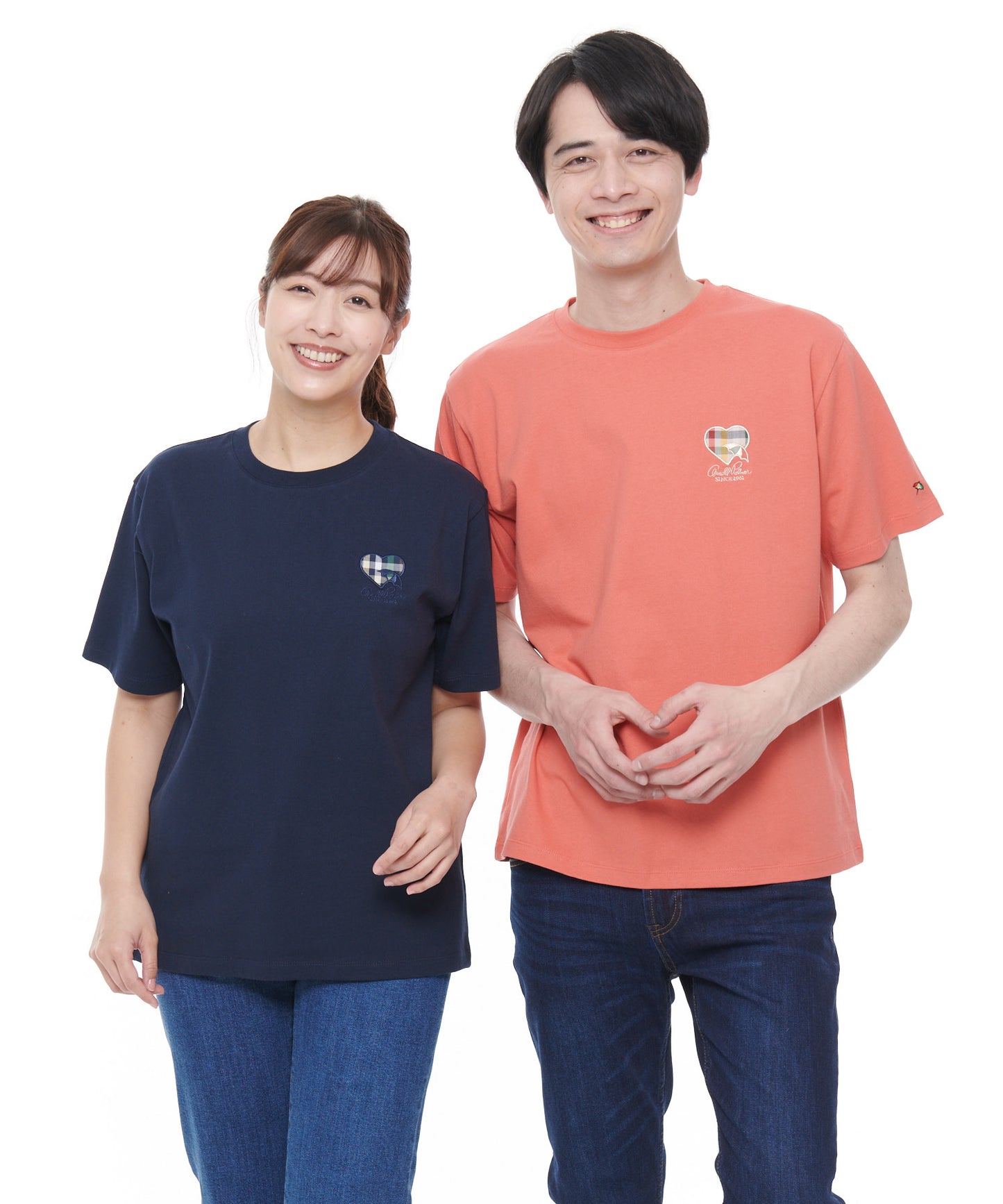 【残り3点】ハートモチーフシェアTシャツ