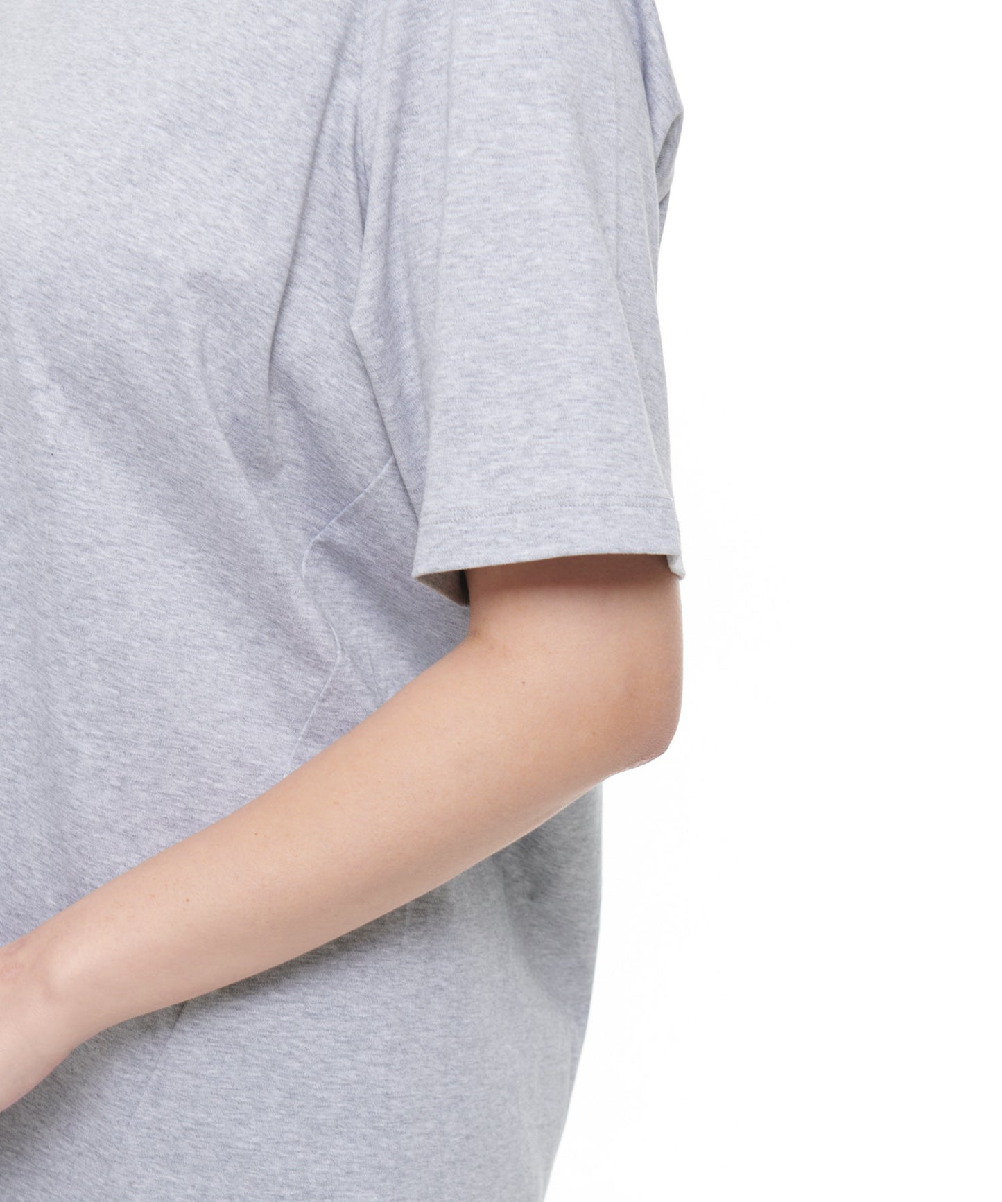コットン天竺チュニックTシャツ
