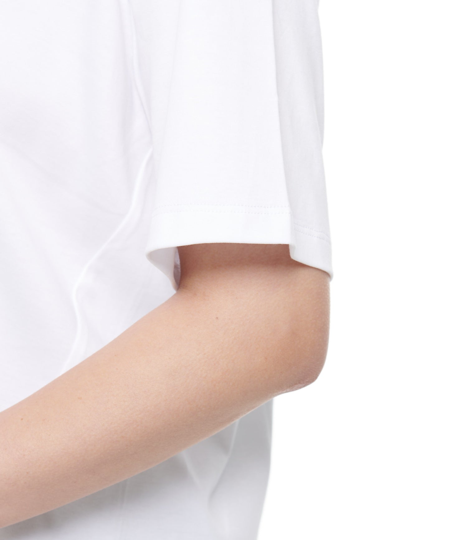 コットン天竺チュニックTシャツ