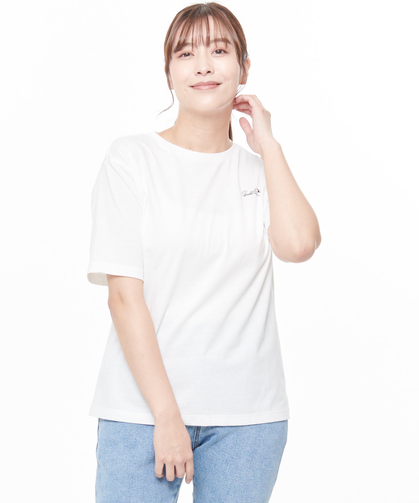 モチーフTee+スリーブレスVネックチュニック セット