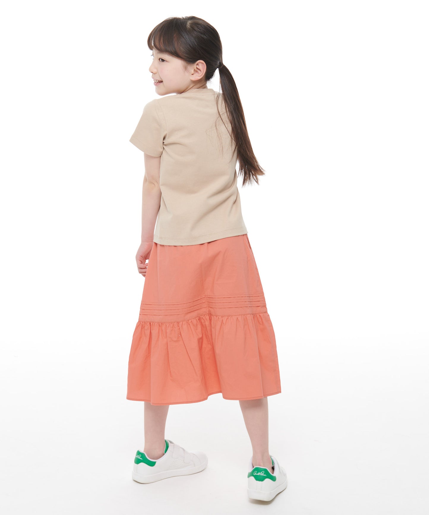 ビッグハートモチーフTシャツ【キッズ】
