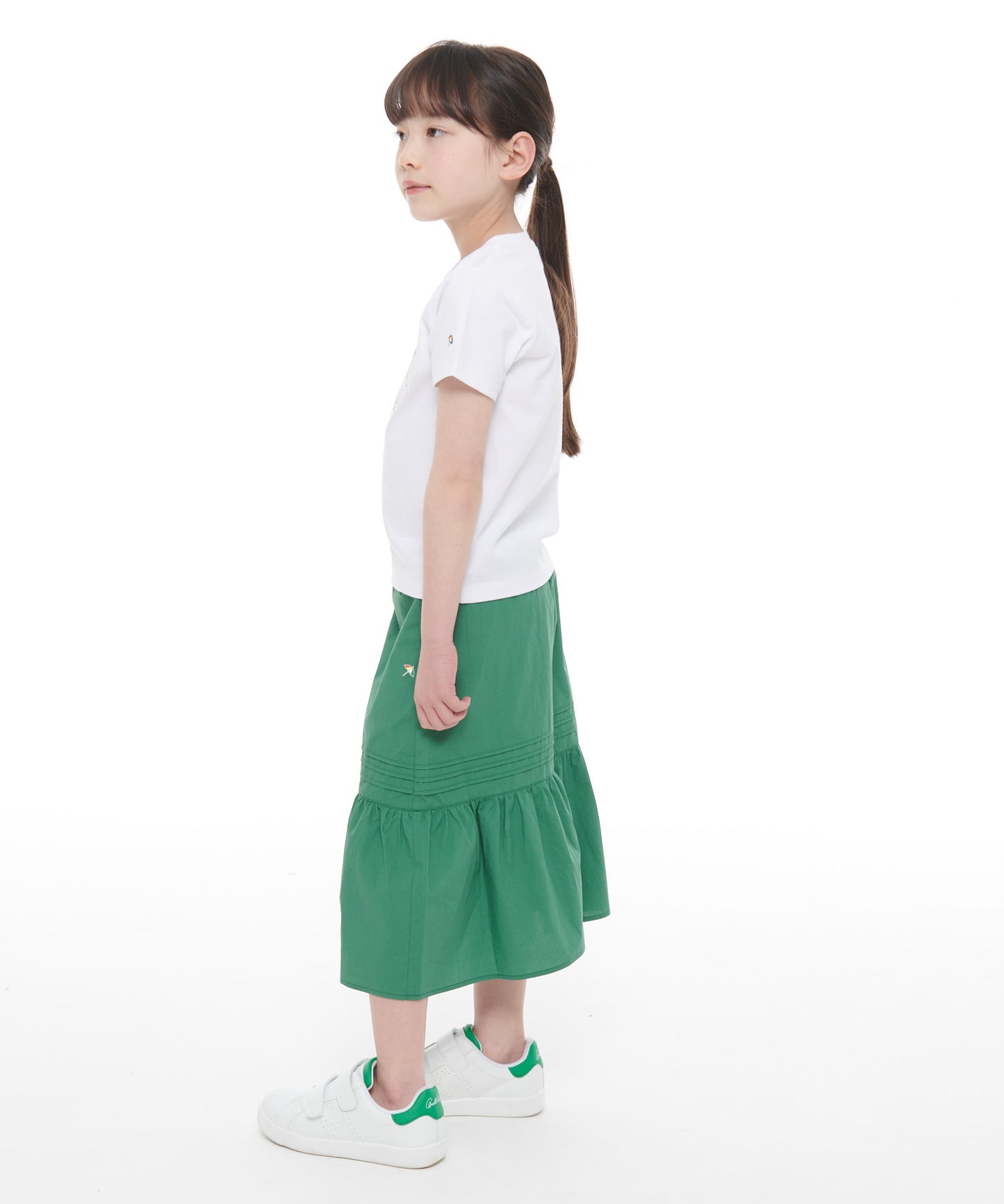 ビッグハートモチーフTシャツ【キッズ】